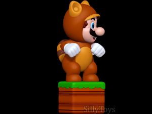Tanooki Mario 3D Print Model