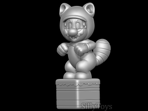 Tanooki Mario 3D Print Model