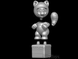Tanooki Mario 3D Print Model