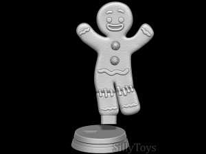 Gingerbread Man - Shrek Modèles 3D en vedette