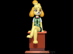 Isabelle - Animal Crossing Modelo de impresión 3D