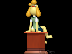 Isabelle - Animal Crossing Modelo de impresión 3D