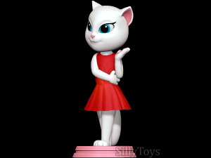 Angela - My Talking Angela 3D Принт Модель