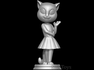 Angela - My Talking Angela 3D Принт Модель