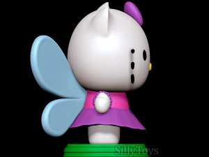 hola gatito hada Modelo de impresión 3D
