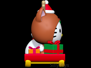 Hello Kitty Christmas Model do druku 3D