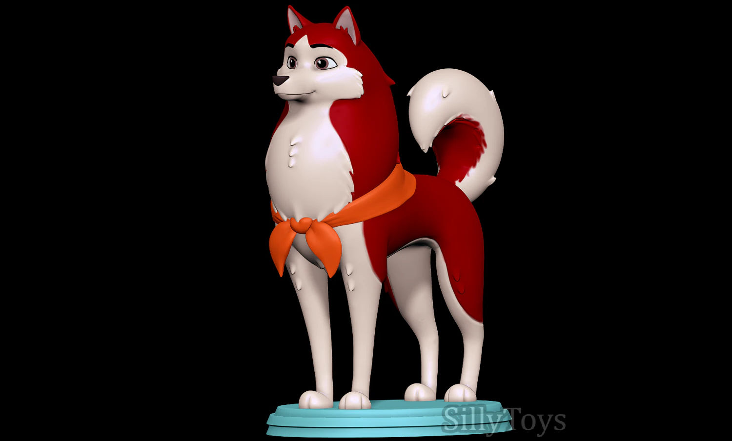 Jenna - Balto 3D Print Model .c4d .max .obj .3ds .fbx .stl .blend 