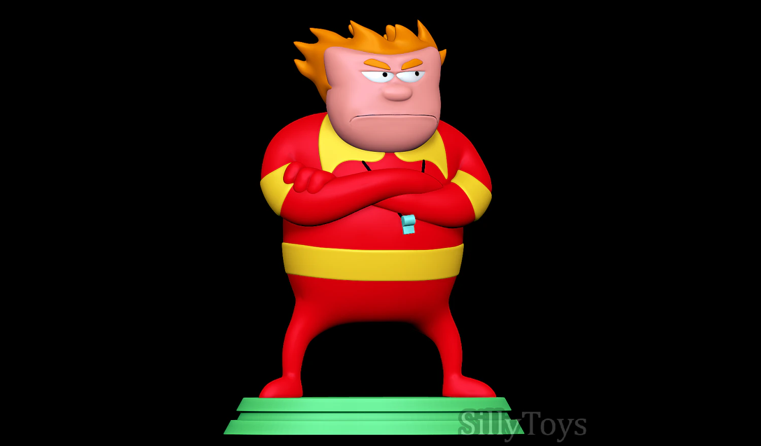 Coach McGuirk - Home Movies 3D Print Model .c4d .max .obj .3ds .fbx .stl .blend 