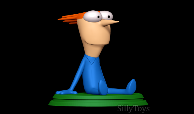 Brendon Small - Home Movies Modelo de Impressão 3D .c4d .max .obj .3ds .fbx .stl .blend 