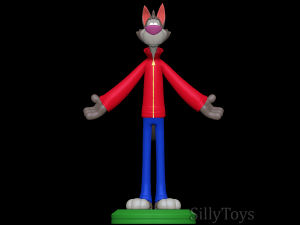 Chip the Wolf - Cookie Crisp Model Cetak 3D