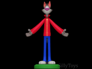 Chip the Wolf - Cookie Crisp 3D Print Model