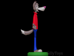 Chip the Wolf - Cookie Crisp Model Cetak 3D