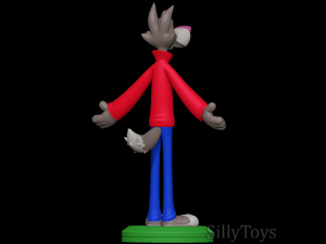 Chip the Wolf - Cookie Crisp Model Cetak 3D