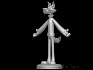 Chip the Wolf - Cookie Crisp Model Cetak 3D