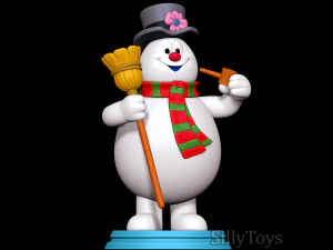 Frosty der Schneemann 3D Druckmodell