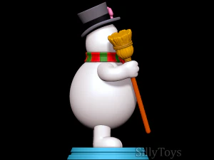 Frosty der Schneemann 3D Druckmodell