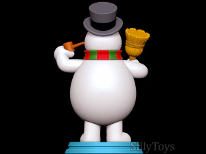 Frosty der Schneemann 3D Druckmodell