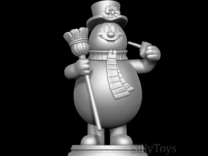 Frosty der Schneemann 3D Druckmodell