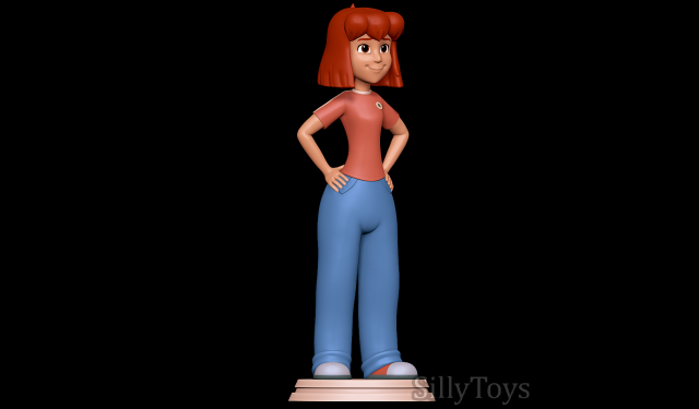 Budgie - Ferngully 2 3D Принт Модель .c4d .max .obj .3ds .fbx .stl .blend 