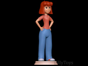 セキセイインコ - ファングリー 2 3Dプリントモデル