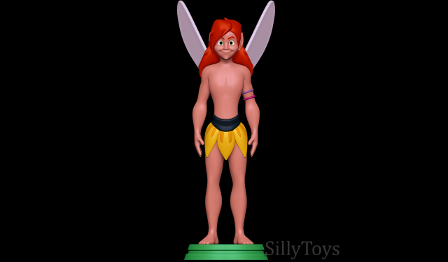 Pip - ferngully 3D 打印模型 .c4d .max .obj .3ds .fbx .stl .blend