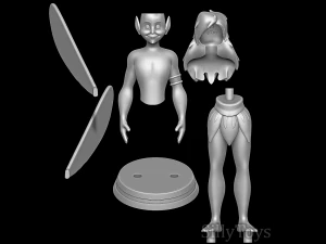 Pip - ferngully 3D Print Model