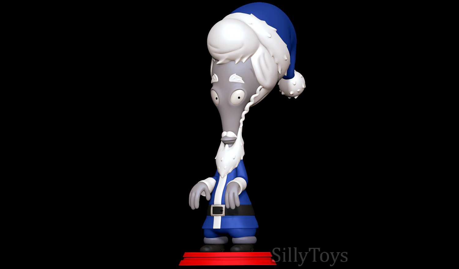 Schmanta Roger - American Dad 3D Print Model .c4d .max .obj .3ds .fbx .stl .blend 