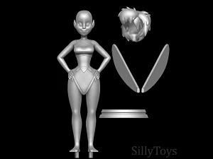 Crysta - Ferngully 3D Print Model