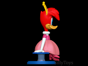 Princess Winnie Woodpecker 3D Принт Модель