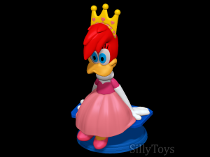 Princess Winnie Woodpecker 3D Принт Модель