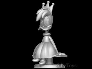 Princess Winnie Woodpecker 3D Print Model