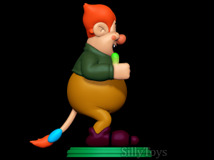 Stanley - A Troll in Central Park Modèles 3D en vedette
