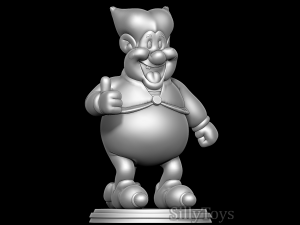 Stanley - A Troll in Central Park Modèles 3D en vedette