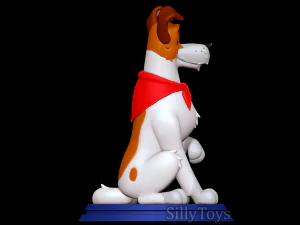 Dodger - Oliver and Company 3D Print Model