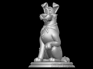 Dodger - Oliver and Company 3D Print Model