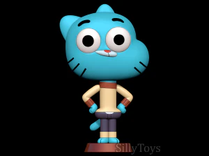 Gumball Watterson - Lo straordinario mondo di Gumball Modello di stampa 3D