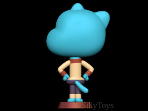 Gumball Watterson - The Amazing World of Gumball 3D Print Model