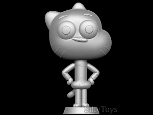 Gumball Watterson - The Amazing World of Gumball 3D Print Model