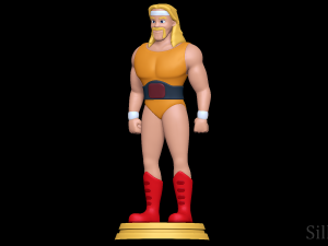 Hulk Hogan - Hulk Hogans Rock n Wrestling 3D Print Model