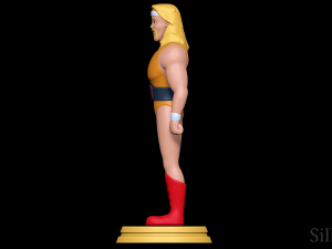 Hulk Hogan - Hulk Hogans Rock n Wrestling 3D Druckmodell