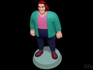 Andr The Giant - Hulk Hogans Rock n Wrestling 3D Print Model