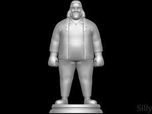 Andr The Giant - Hulk Hogans Rock n Wrestling 3D Print Model