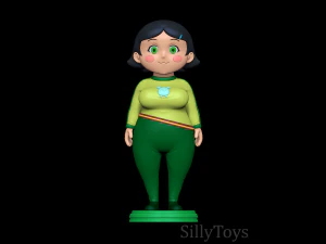 Ueshita Kamado with yolkian outfit 3D Print Model