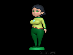 Ueshita Kamado with yolkian outfit 3D 프린트 모델