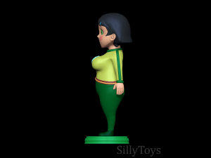 Ueshita Kamado with yolkian outfit 3D 프린트 모델