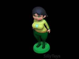 Ueshita Kamado with yolkian outfit 3D Print Model