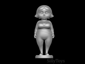 Ueshita Kamado with yolkian outfit 3D Print Model