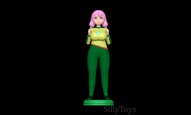 Shelia Nijem with yolkian outfit 3D Принт Модель .c4d .max .obj .3ds .fbx .stl .blend 