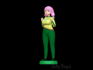 Shelia Nijem with yolkian outfit 3D Принт Модель