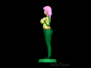 Shelia Nijem with yolkian outfit 3D Принт Модель